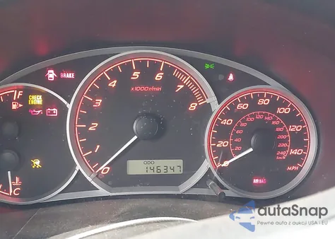 2008 Subaru Impreza Wrx из США, поврежденный, VIN JF1GE74678G504822